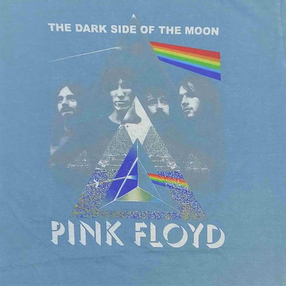Pink Floyd The Dark Side of the Moon rock Official T-Shirt M/L fits L NWT - Picture 3 of 5